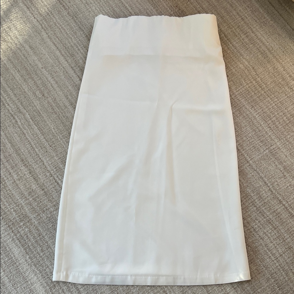 White Strapless Dress by Tuckernuck.  Size XXL